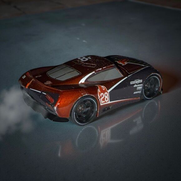 Disney Store Cars 3 Die Cast Tim Treadless Nitroade Car 1:43 Scale A34 - Picture 7 of 7